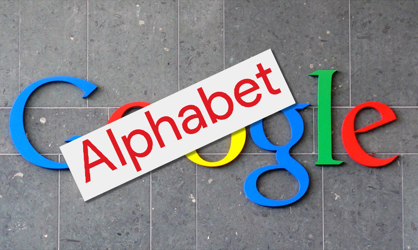 Google annonce le nom de sa Holding : Alphabet