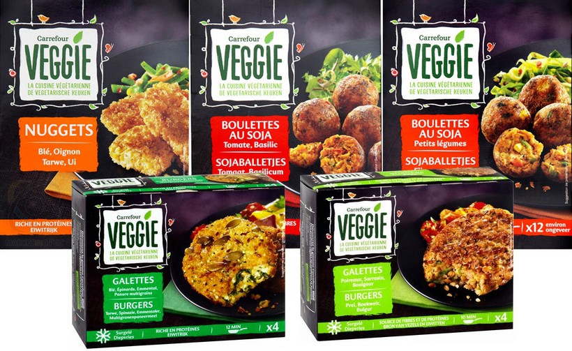 Veggie, première marque végétarienne de distributeur