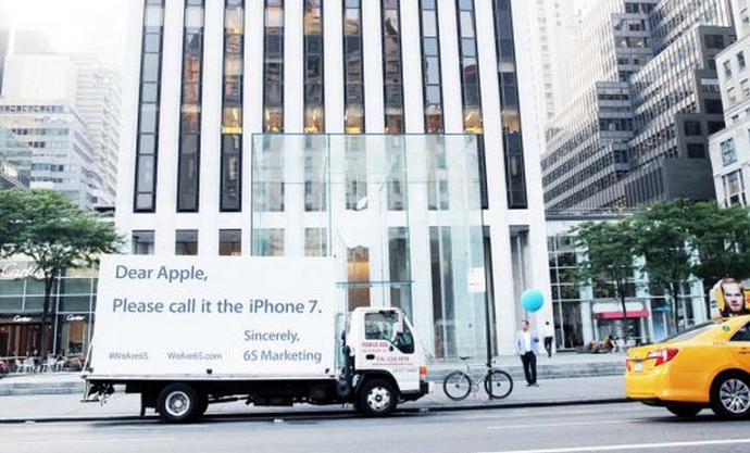 6S Marketing a un message pour Apple