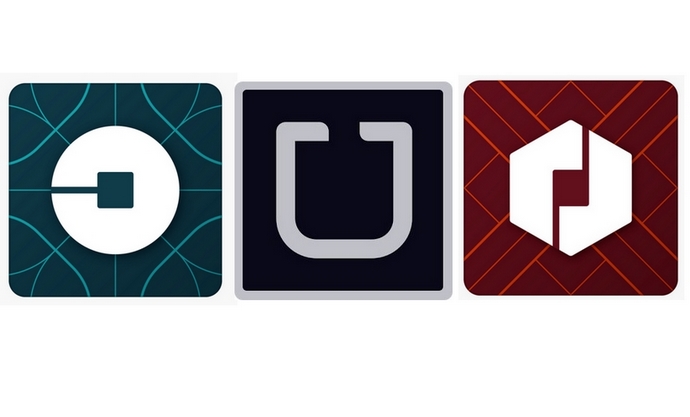 Uber change son logo