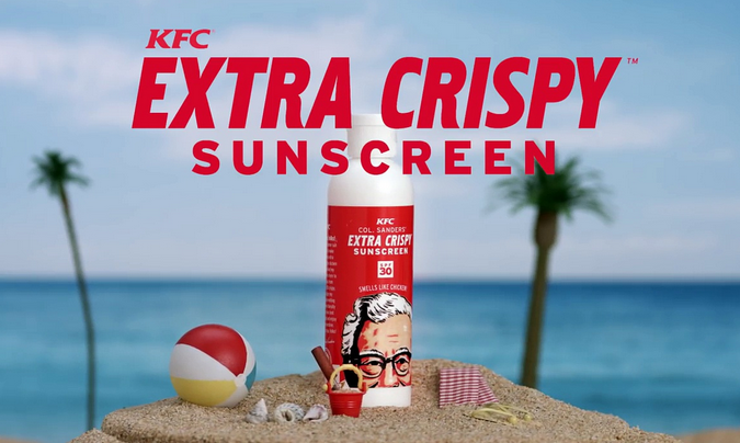 KFC : Ses produits fun et décalés