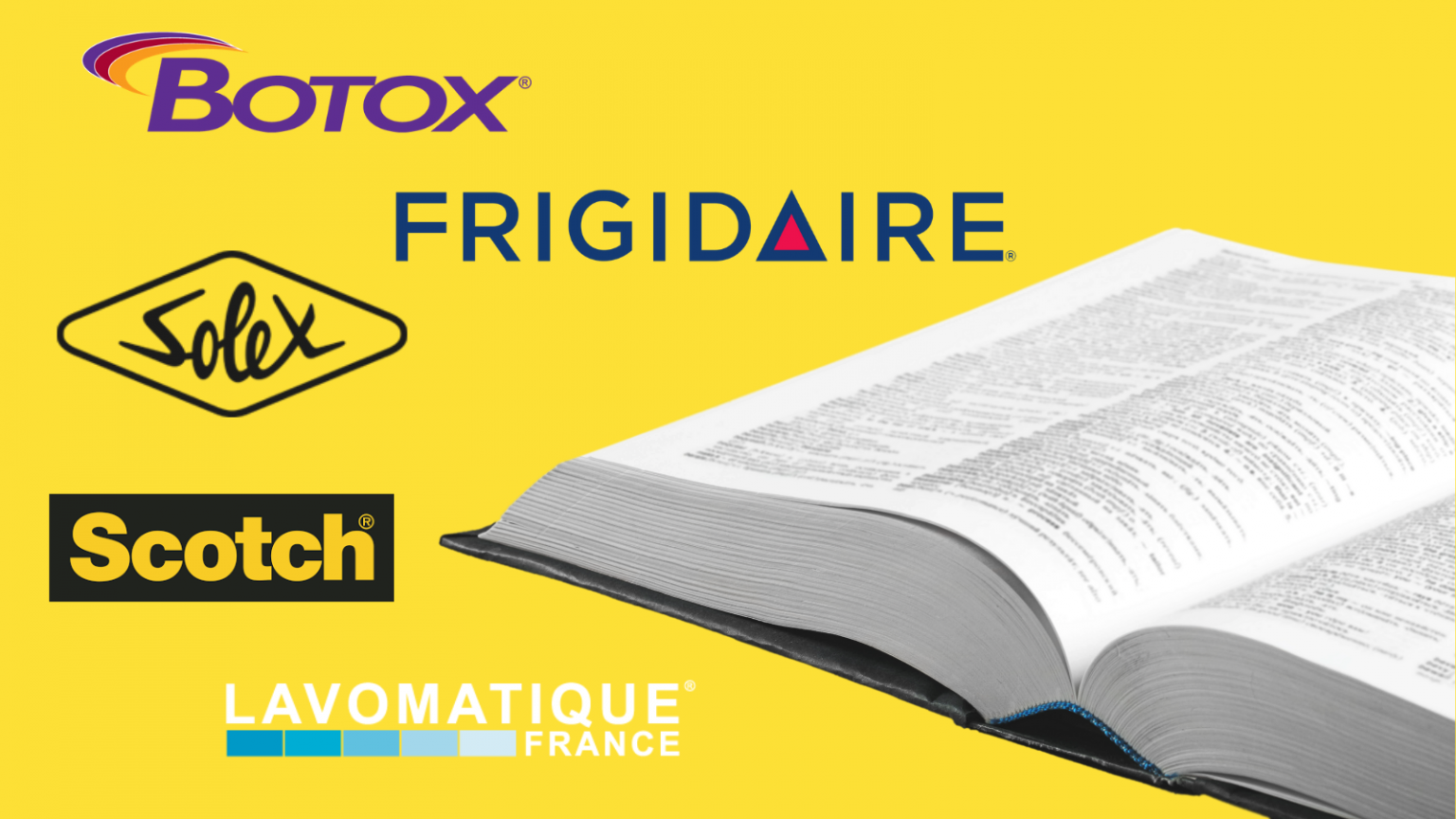 Ces Noms de Marques qui entrent dans le langage courant. Énékia