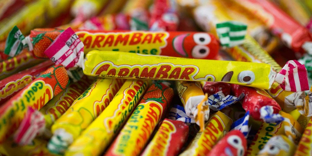 photo carambar bonbon sucrerie noms de marques de notre enfance agence de naming énékia