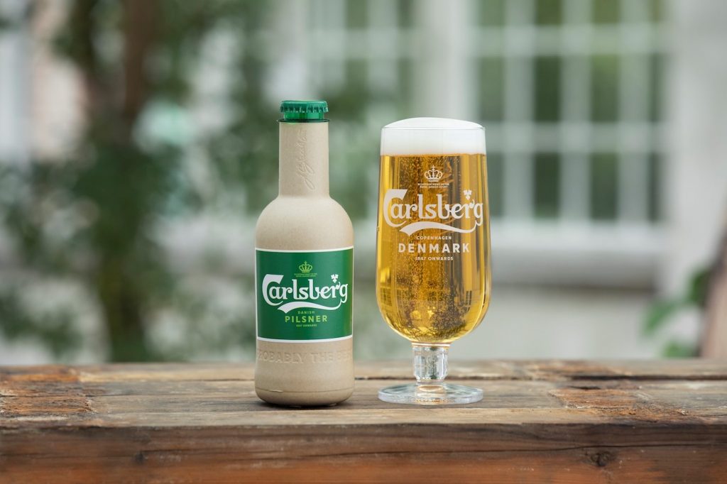 carlsberg éco-marketing bouteille papier enjeux environnement agence de naming énékia