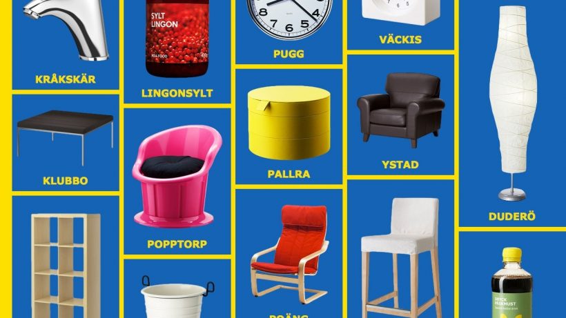 BESTÅ, BILLY, FJÄLLBERGET : d’où viennent les noms des meubles IKEA ?