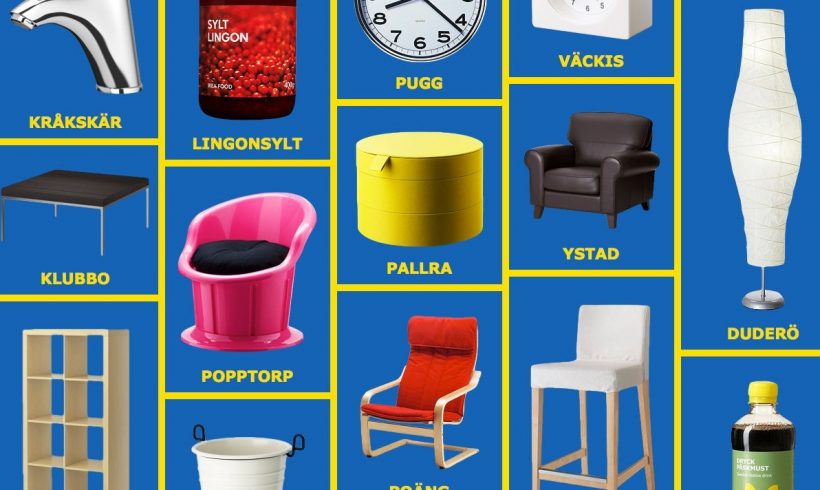 BESTÅ, BILLY, FJÄLLBERGET : d’où viennent les noms des meubles IKEA ?