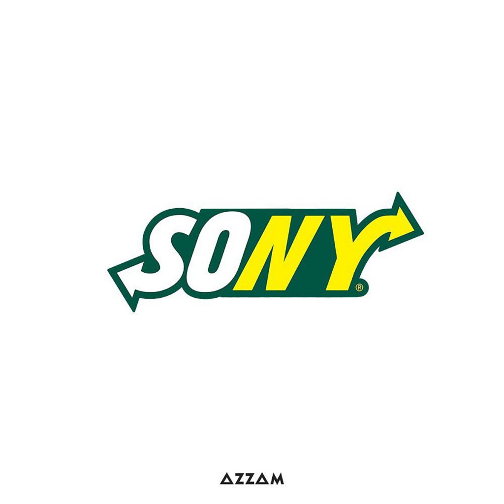 mostafa azzam logos branding identité visuelle sony subway