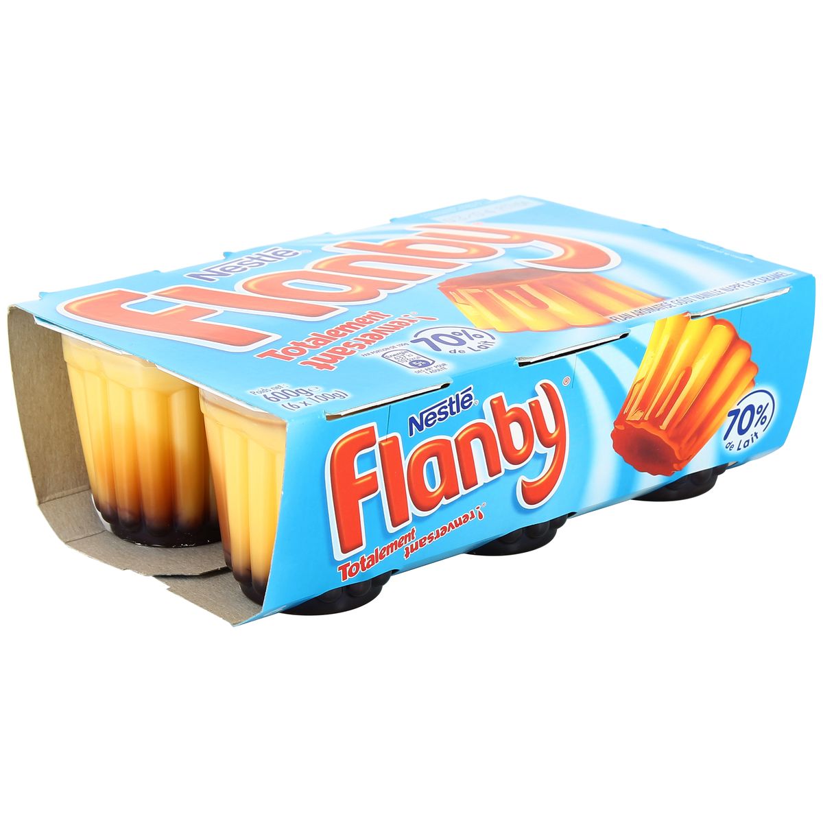 dessert flanby marque hollande marketing publicité agence de naming énékia paris nom d'entreprise